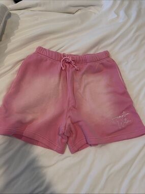 Pink Athletic Lounge Shorts for Women